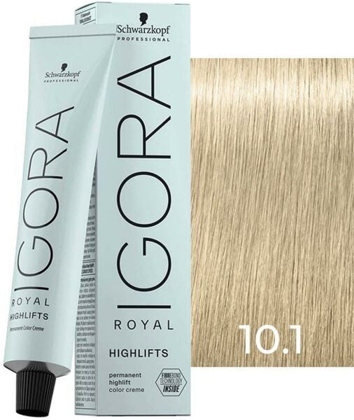 Schwarzkopf Igora Royal Highlifts Saç Boyası 10.1 Ultra Sarı Açıcı 60 ml