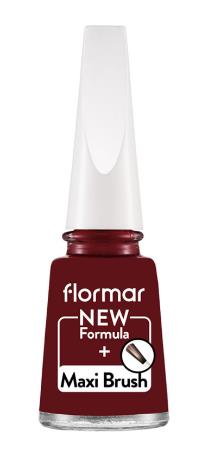 Flormar Maxi Brush 406 Dark Red Oje
