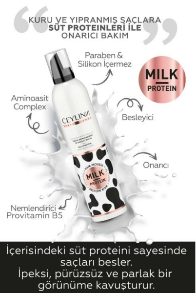Ceylinn Milk Protein Saç Köpüğü 300 ml