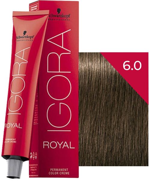 Schwarzkopf Igora Royal Saç Boyası 6.0 Koyu Kumral 60 ml