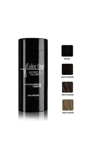 Color One Dolgunlaştırıcı Saç Spreyi Topik Dark Brown 150 ml