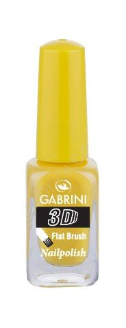 Gabrini 3D Nailpolish Oje 49 Sarı