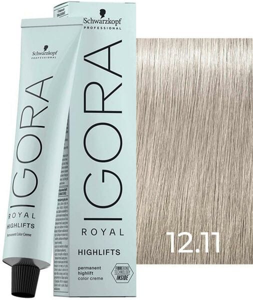 Schwarzkopf Igora Royal Highlifts Saç Boyası 12.11 Ultra Sarı Açıcı 60 ml