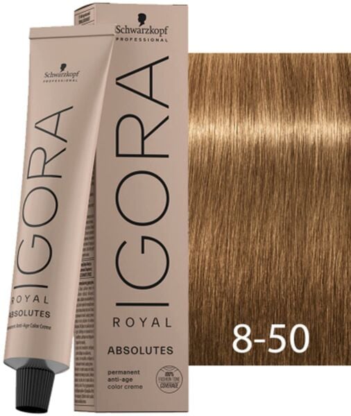 Schwarzkopf Igora Royal Absolutes Saç Boyası 8.50 Açık Kumral 60 ml