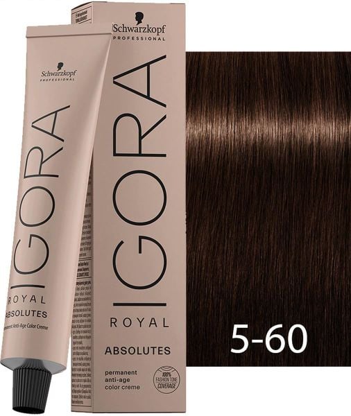 Schwarzkopf Igora Royal Absolutes Saç Boyası 5.60 Kahve Doğal Çikolata 60 ml