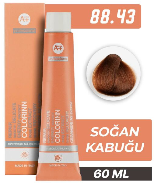Colorinn Professional Tüp Saç Boyası 88.43 Soğan Kabuğu 60 ml
