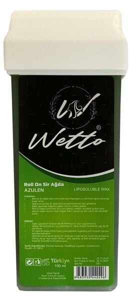 Wetto Kartuş Ağda Azulen 100 ml