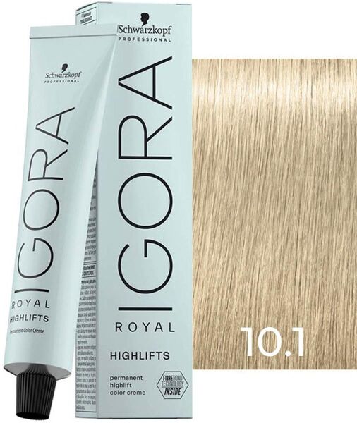 Schwarzkopf Igora Royal Highlifts Saç Boyası 10.1 Ultra Sarı Açıcı 60 ml