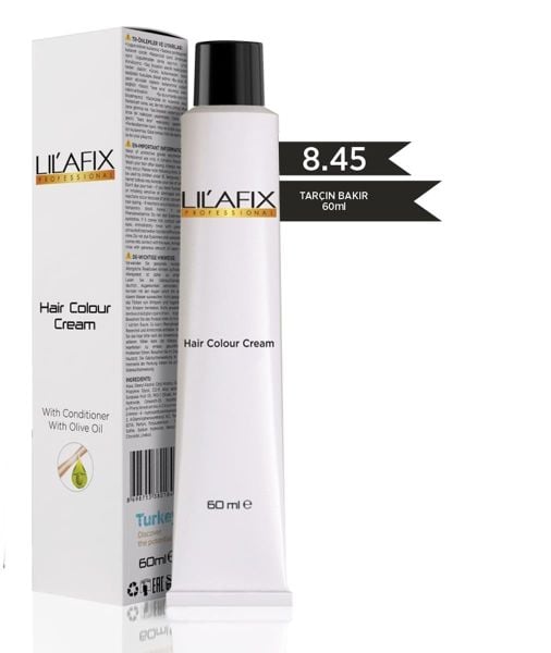 Lilafix Krem Tüp Saç Boyası 8.45 Tarçın Bakır 60 ml