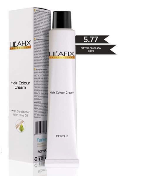 Lilafix Krem Tüp Saç Boyası 5.77 Bitter Çikolata Krem 60 ml