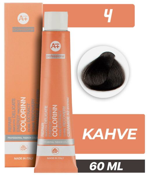 Colorinn Professional Tüp Saç Boyası 4 Kahve 60 ml