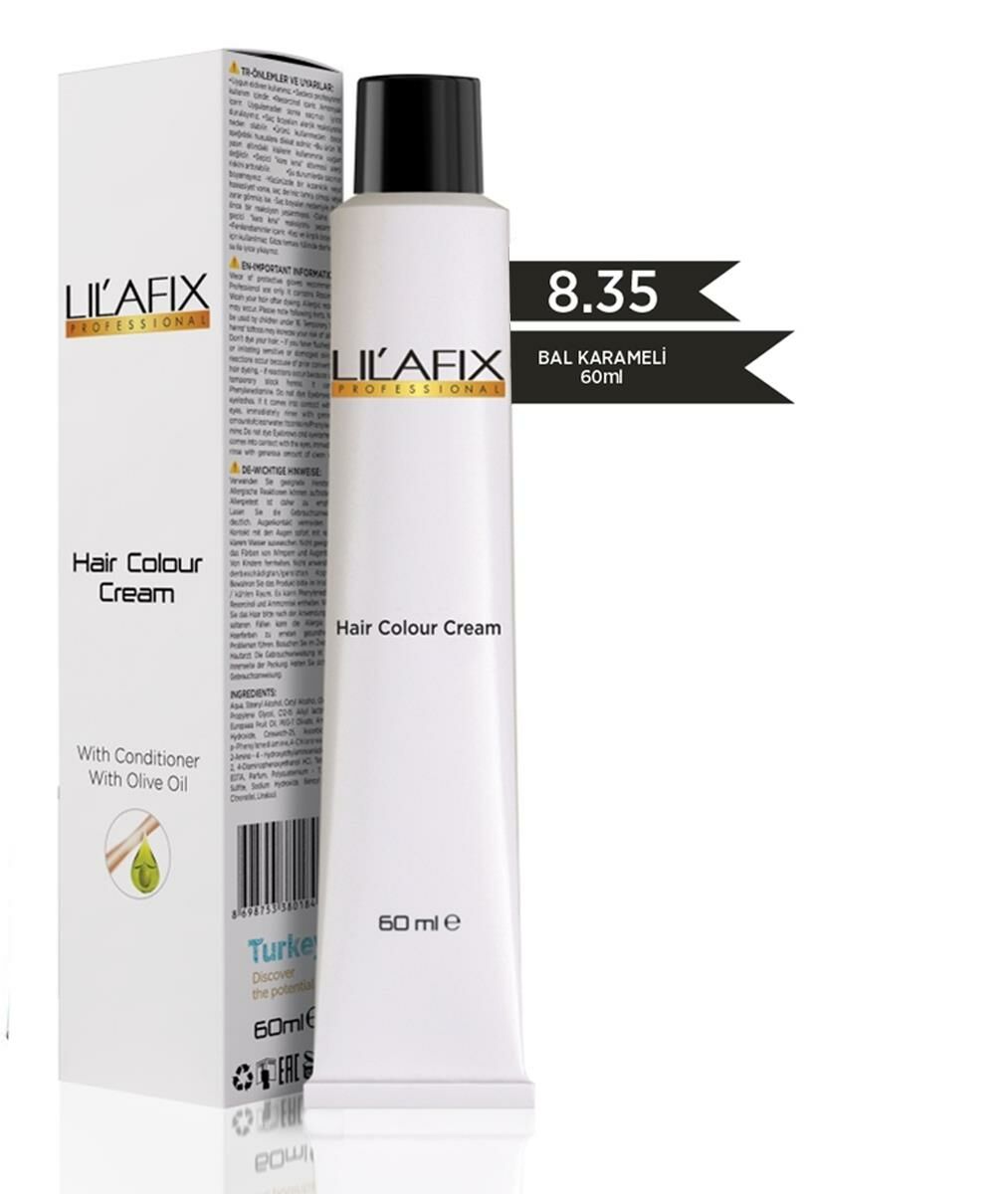 Lilafix Krem Tüp Saç Boyası 8.35 Bal Karameli 60 ml