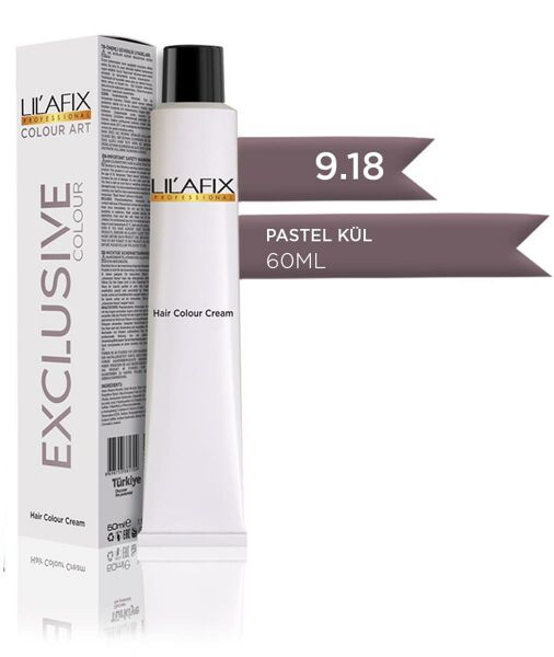 Lilafix Krem Tüp Saç Boyası 9.18 Exclusive Pastel Kül 60 ml