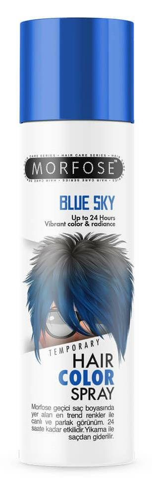 Morfose Mech Saç Boyası Spreyi Blue Mavi 150 ml