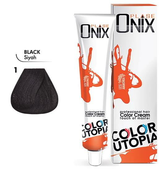 Morfose Onix Tüp Saç Boyası 1 Siyah 60 ml