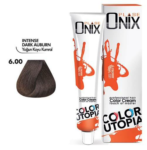 Morfose Onix Tüp Saç Boyası 6.00 Yoğun Koyu Kumral 60 ml