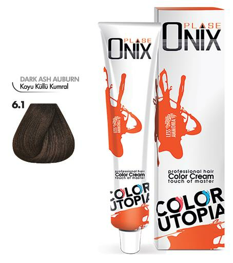 Morfose Onix Tüp Saç Boyası 6.1 Koyu Küllü Kumral 60 ml