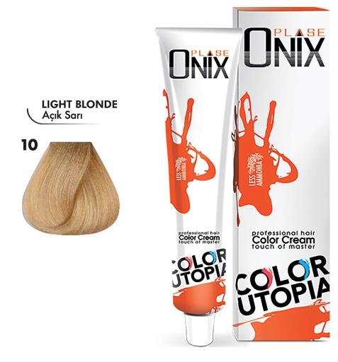 Morfose Onix Tüp Saç Boyası 10 Açık Sarı 60 ml