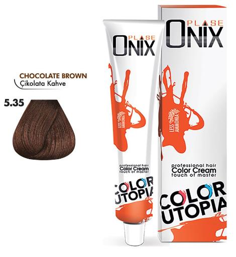 Morfose Onix Tüp Saç Boyası 5.35 Çikolata Kahve 60 ml