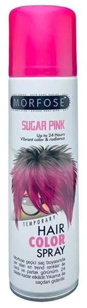 Morfose Mech Saç Boyası Spreyi Pink Pembe 150 ml