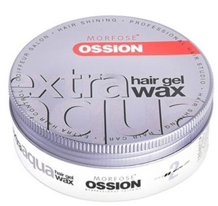 Morfose Ossion Aqua Hair Gel Wax Blue 150 ml
