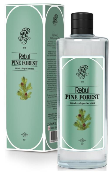 Rebul Pine Forest Çam Ormanı Kolonya Cam Şişe 250 ml