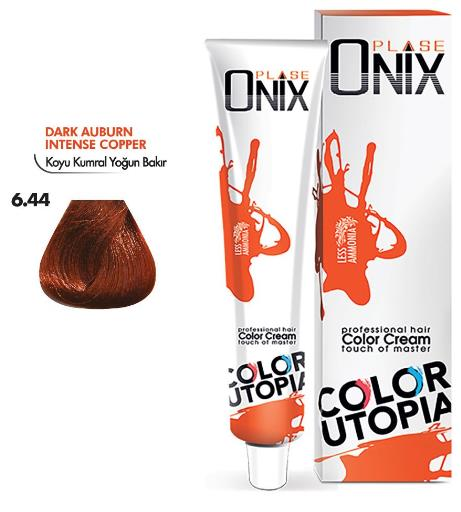 Morfose Onix Tüp Saç Boyası 6.44 Koyu Kumral Yoğun Bakır 60 ml