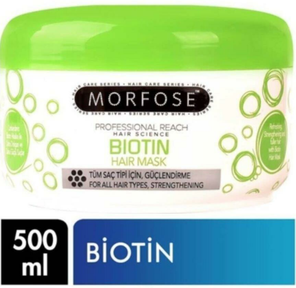 Morfose Saç Maskesi Biotin 500 ml