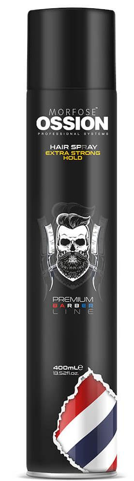 Morfose Ossion Premium Barber Line Extra Strong Saç Şekillendirici Sprey 400 ml