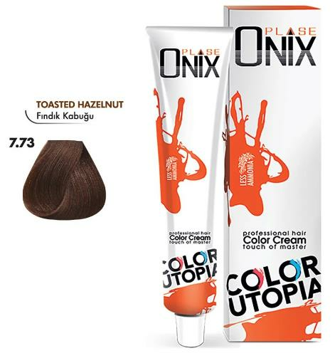 Morfose Onix Tüp Saç Boyası 7.73 Fındık Kabuğu 60 ml
