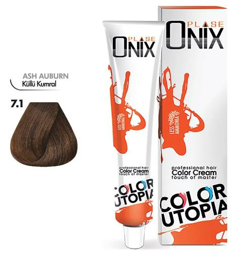 Morfose Onix Tüp Saç Boyası 7.1 Küllü Kumral 60 ml