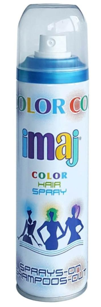 İmaj Color Renkli Saç Boyası Spreyi Mavi 100 ml