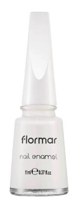 Flormar Nail Enamel 310 Snob White Oje