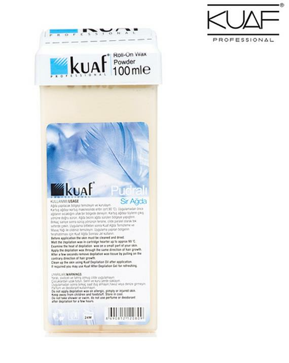 Kuaf Hassas Ciltler İçin Pudralı Kartuş Ağda 100 ml