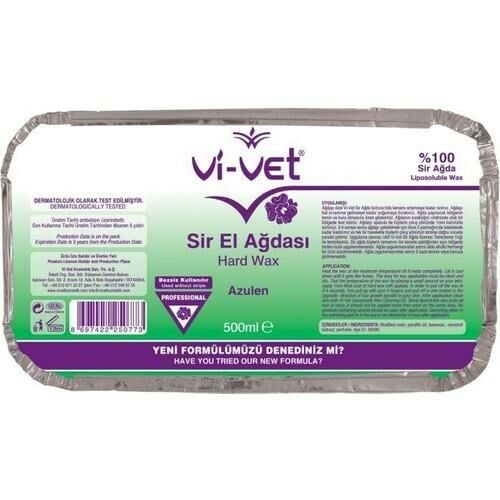 Vivet Azulen Sir Kalıp Ağda 500 ml