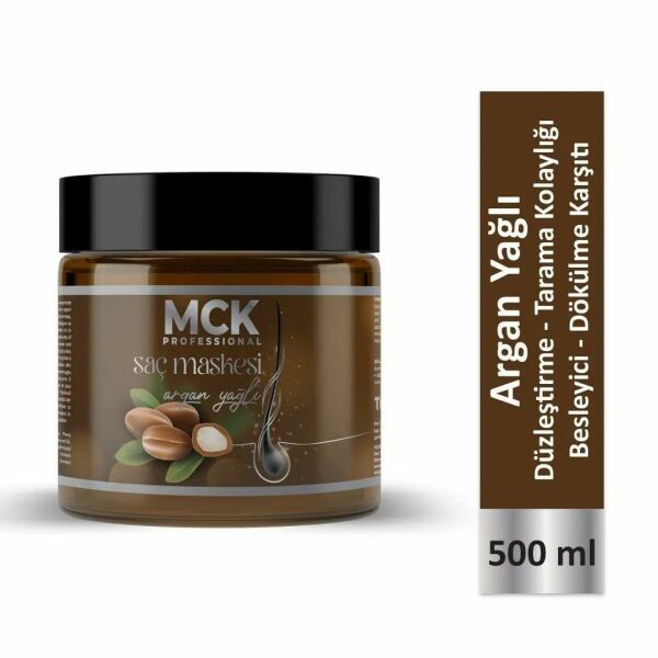 Mck Saç Maskesi Argan ve Keratin Özlü 500 ml