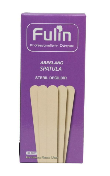 Fulin Spatula 100 Adet