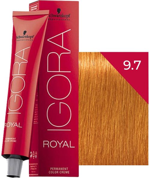 Schwarzkopf Igora Royal Saç Boyası 9.7 Sarı Bakır 60 ml