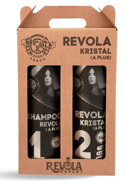 Revola Expert Keratin Kristal Botox Saç Şekillendirici Krem 250 ml + Şampuan 250 ml
