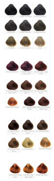 Colormax Tüp Saç Boyası 8.1 Açık Küllü Kumral 60 ml