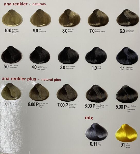 Alix Tüp Saç Boyası 6.0 Koyu Kumral 60 ml