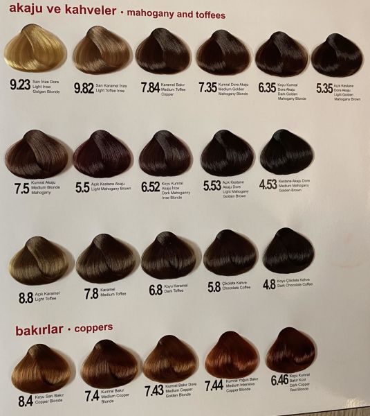 Alix Tüp Saç Boyası 7.4 Kumral Bakır 60 ml