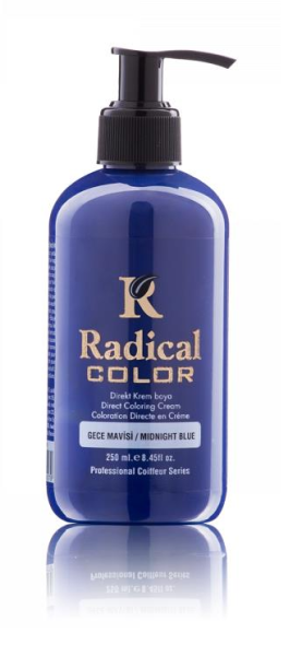 Radical Color Su Bazlı Saç Boyası Gece Mavisi 250 ml