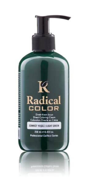 Radical Color Su Bazlı Saç Boyası Zümrüt Yeşili 250 ml