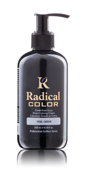 Radical Color Su Bazlı Saç Boyası Yeşil 250 ml