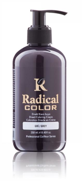 Radical Color Su Bazlı Saç Boyası Gri 250 ml