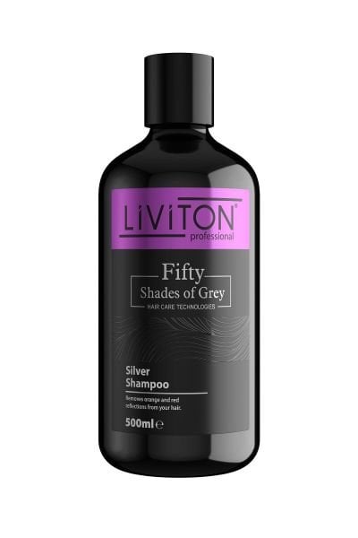 Liviton Professional Silver Mor Şampuan 500 ml