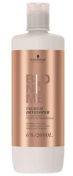 Schwarzkopf Blondme Premium Oksidan Krem %6 20 Volume 1000 ml