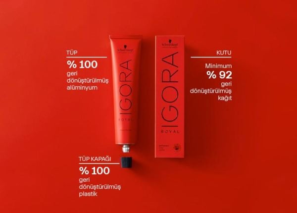 Schwarzkopf Igora Royal Saç Boyası 6.77 Yoğun Bakır Koyu Kumral 60 ml