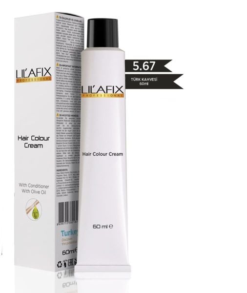 Lilafix Krem Tüp Saç Boyası 5.67 Türk Kahvesi 60 ml